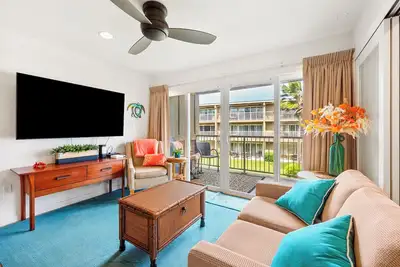Image de Surf’s Up! Super View+Kitchen Perks, Lanai, WiFi, Comfy Den–Kauai Kailani K205