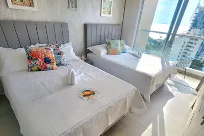 Image de Caribbean Sunset Santa Marta 2-bedroom apartment with stunning sea views
