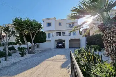 Image de Modern Villa, A/C, Private Pool in Neo Chorio Village with Sea Views to Polis Chrysochous Bay!