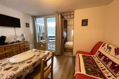 T2 tout confort avec vue et accès rapide aux pistes