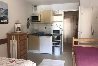 Studio cabine familial avec balcon exposé sud