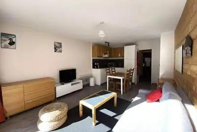 Magnifique studio pour 4pers. vue sur les pistes et les montagnes