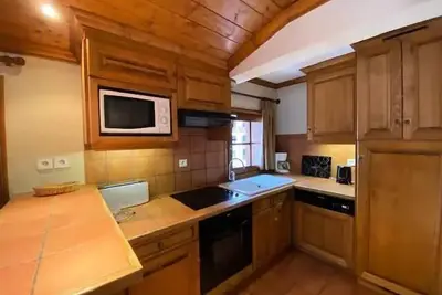 Séduisant et chaleureux appartement pour 6pers. au pied des pistes