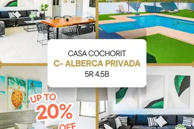 Casa \"Cochorit\" c/Alberca (5r/4. 5b) en San Carlos