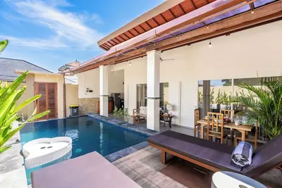 Image de Rk3, 2 beds villa 15 min walk to Double Six Beach