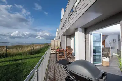 Image de Silbermöwe - Rooftop Terrace with Panoramic Views, First Row Waterfront, Firepla
