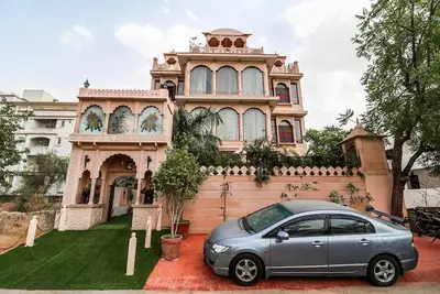 Image de Spacious 9-bedroom hotel in lovely Jaipur with Ac, WiFi and Garden view \n\n