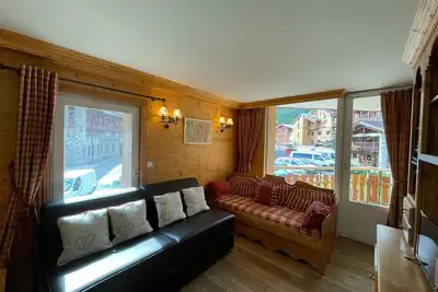 Image de Appart 2 pièces idéal à Tignes, 5 pers, proche pistes et commodités