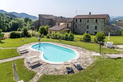 Image de Ferme à Carpegna avec piscine privée
