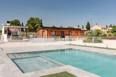 Image de Cabane en bois Cortijo la Jimena 2 (avec piscine privée)
