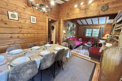 Image de Chalet 6-8 pers, 4 chambres, proche remontées, parking