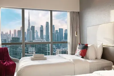 Image de Luxurious 2bdr Apartment with Burj Khalifa & City Views