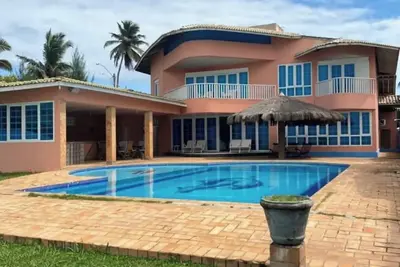 Image de Casa na Beira Mar de Porto de Galinhas com 5 Suítes