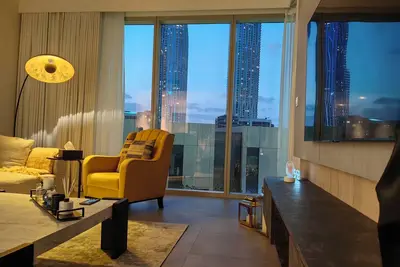 Image de Luxury 2 br Poolside Haven in Dubai Creek Harbour.