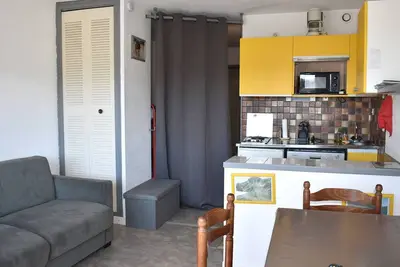 Image de Studio cabine à Font-Romeu, parking et terrasse