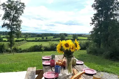 Image de Le Chalet enchanté avec sa vue panoramique – 10p