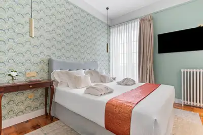 Chambre \"Doble Deluxe\" avec piscine partagée, terrasse partagée et Wi-Fi