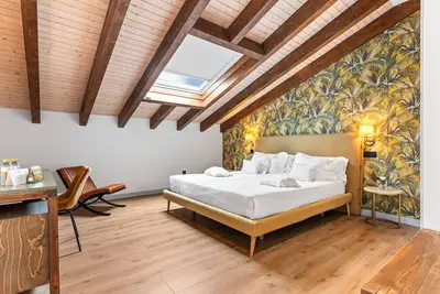 Chambre \"Doble Premium\" avec piscine partagée, Wi-Fi et climatisation