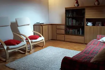 Image de Appartement 'Mansarda Le Chateau' avec vue sur les montagnes, jardin partagé et Wi-Fi