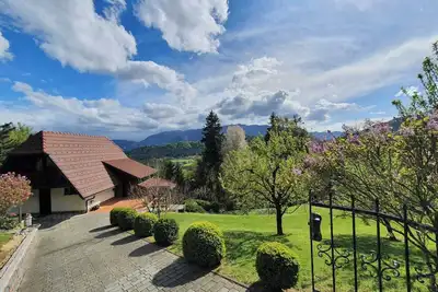 Image de A charming house with a jacuzzi near the beautiful Logar Valley