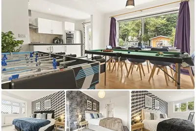 Image de de Luxe-Maison-Salle de bain privée séparée-Games Room