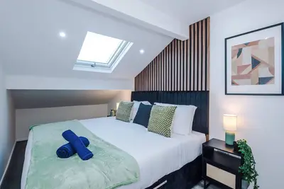 Moderne-Appartement-Salle de bain privée séparée
