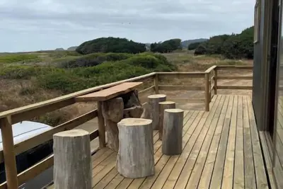 Image de A - Tregualemu, comfortable cabins surfing