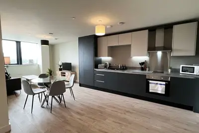 Image de Appartement-Two Bedroom-Economie-Vue ville-Salle de bain privée séparée