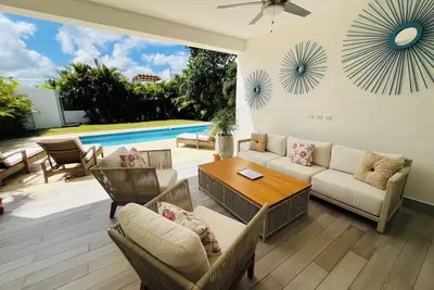 Family-Friendly 3-Bedroom Villa in Sosua Ocean Village – Oceanside Paradise