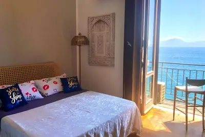 Image de Chambre d'hôtes 'Vista Mare' avec vue sur la mer, Wi-Fi et climatisation