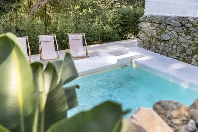 Image de Chalet \"Casa Om\" avec vue sur les montagnes, piscine privée et Wi-Fi
