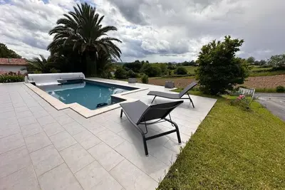Image de Villa Basque Vue Piscine Campagne