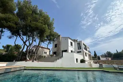 Image de Splendide Villa classée 5*, piscine chauffée, vue mer, 850m de la plage Capelan
