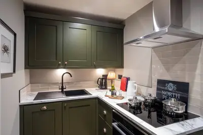 Image de 6 The Garden Flat, luxury double bed