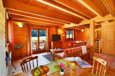 Chalet T4 près des remontées, endroit privilégié