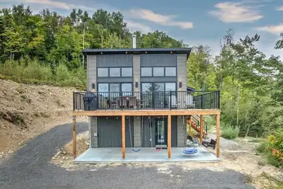 Image de Évasion Boréale, Ski, Spa, Vue, Jeux Extérieurs