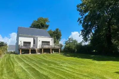 Image de Maison avec vue sur les marais salants
