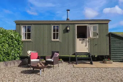 Image de Shepherds Bliss, romantic, with hot tub in Cheriton Fitzpaine