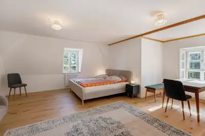 Image de Appartement 'Pauline' avec piscine partagée, terrasse partagée et Wi-Fi