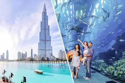 Image de Near Dubai Mall & Metro with glimpse of fountain