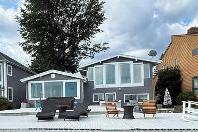 Beach front escape! Serene Views with Ultimate Relaxation! Your getaway awaits!