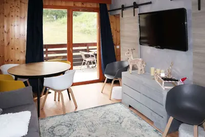 Image de Appartement moderne 2 pièces 6 personnes avec piscine, sauna, hammam, wifi et animaux admis