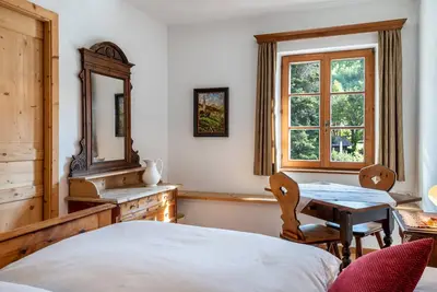 Image de Chambre 'Hirschen Fernanda' avec vue sur la montagne, terrasse partagée et Wi-Fi