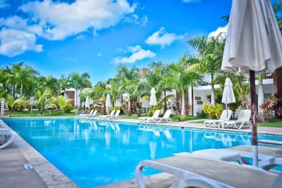 Image de Stylish and modern villa 2br with pool view.
