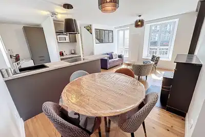 Image de Maison cosy cœur de ville, 200m plage, 2 chambres