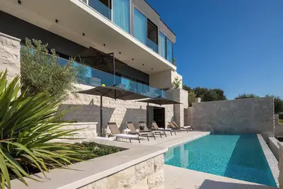 Image de 10 Rooms Twin Villas with Amazing views of the Adriatic Sea and Elafiti islands