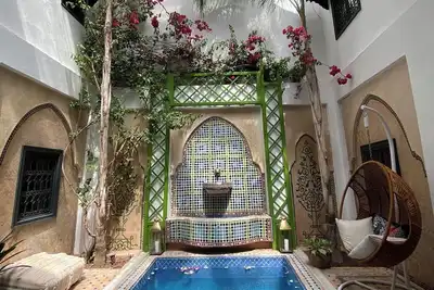 Image de Riad de charme privatisé en authentique médina de Marrakech