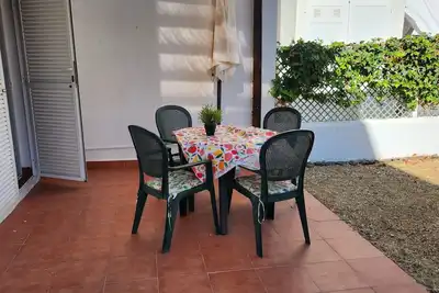 Image de Quiet ground floor house with terrace and garden in Vera-Playa naturist!