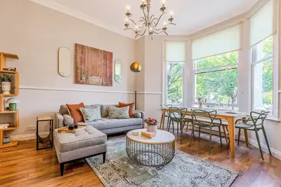 Image de Stylish 2br flat with terrace in North Kensington