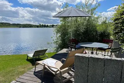 Image de Bellin apartment for the whole family right on the water - Bellin